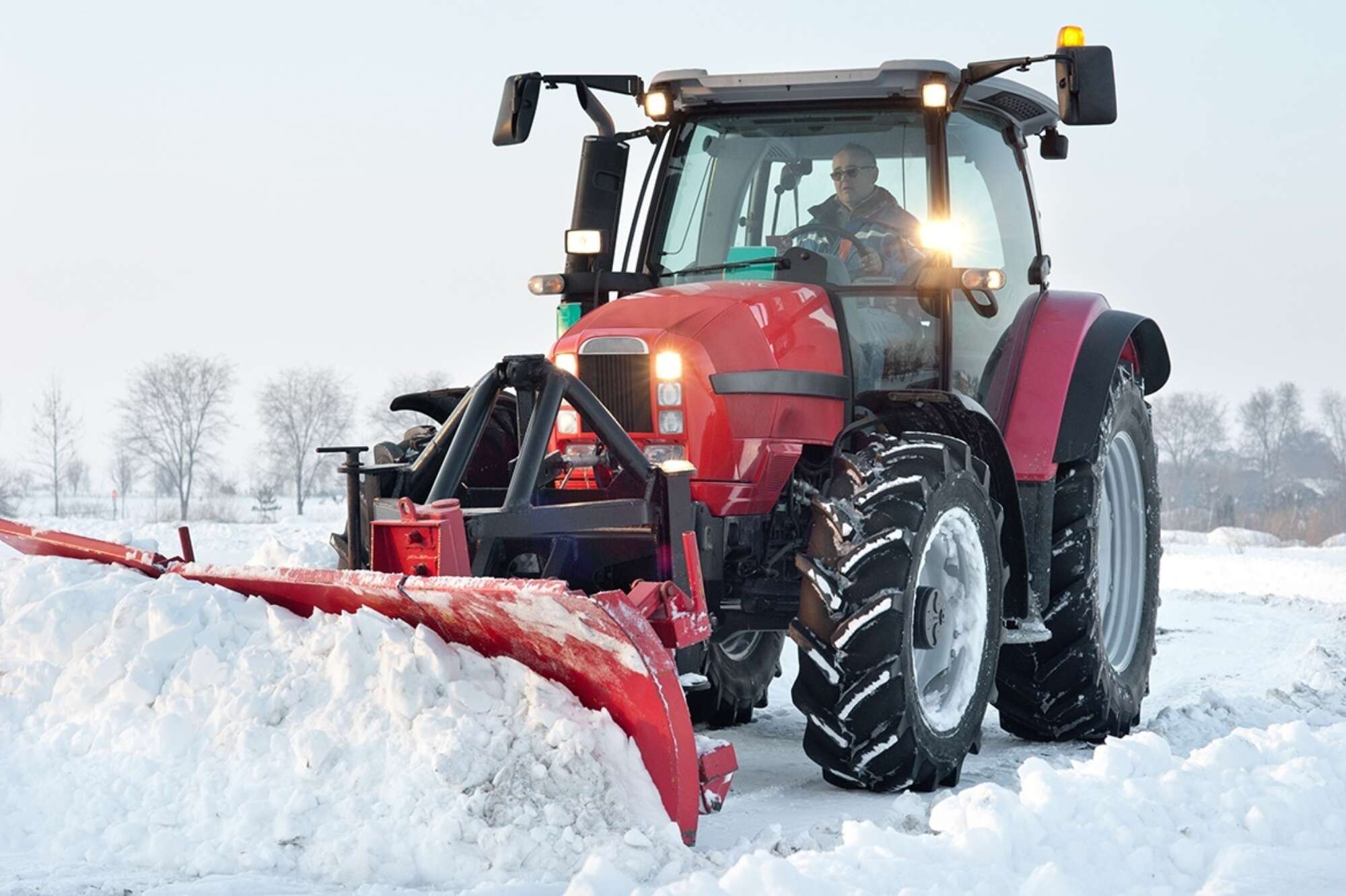 Tractor Snow