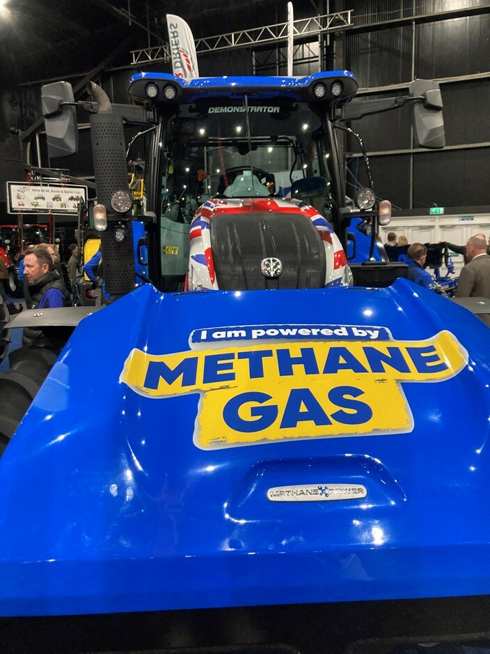 The New Holland T6 Methane Power