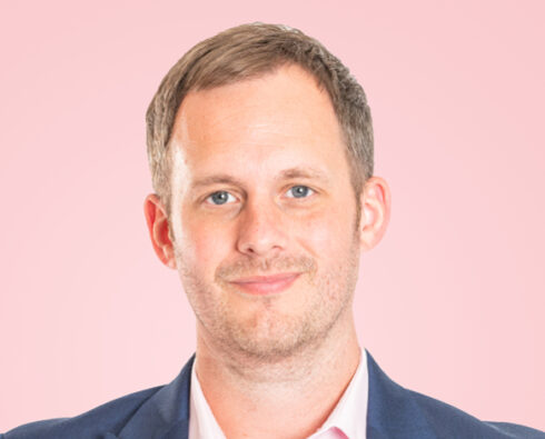 JAMES MANN PINK